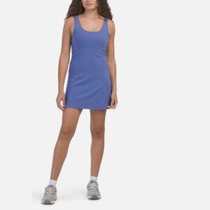 Under Armour Womens Purple Blue Fitted Motion Tennis Dress with Pocket Size S